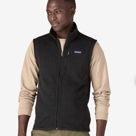 Patagonia Men's Better Sweater® Fleece Vest size small, black - Picture 3 of 4
